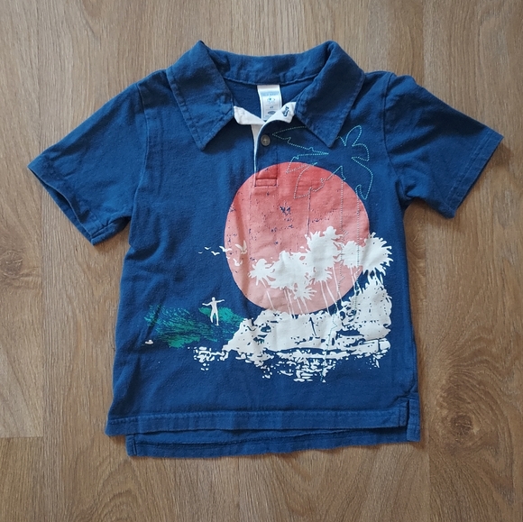 4T Toddler Boy BUNDLE Navy Knit Sweater, Button Down Shirts, Vest Suit, Short - Picture 12 of 16